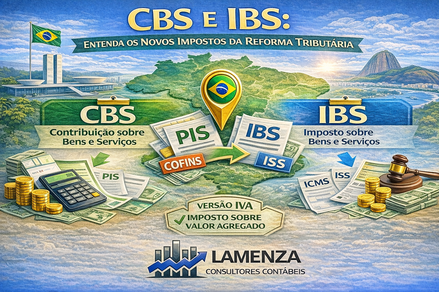Cbs Ibs Reforma Tributaria - Lamenza Consultores Contábeis e Auditores LTDA