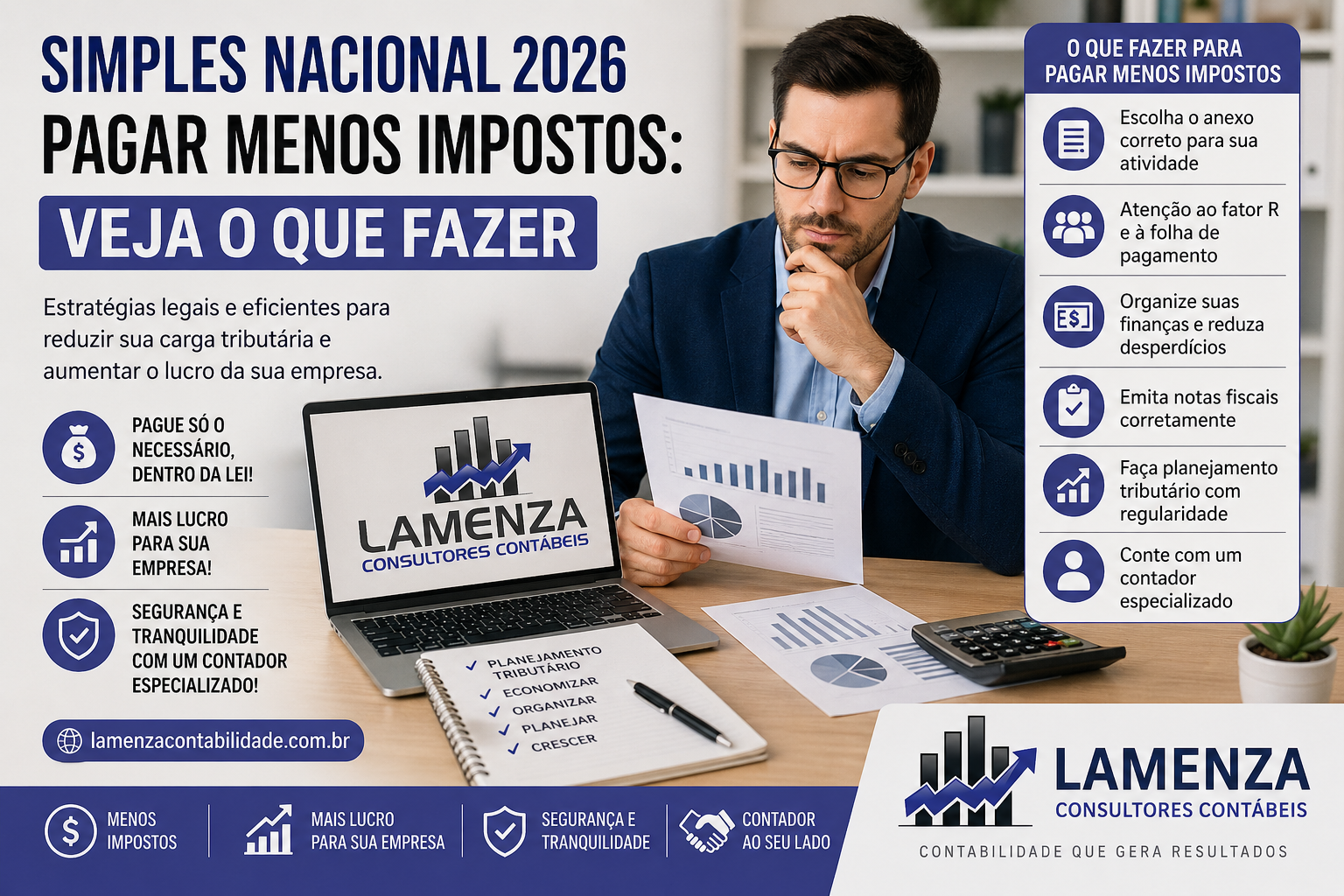 Simples Nacional 2026 Impostos - Lamenza Consultores Contábeis e Auditores LTDA