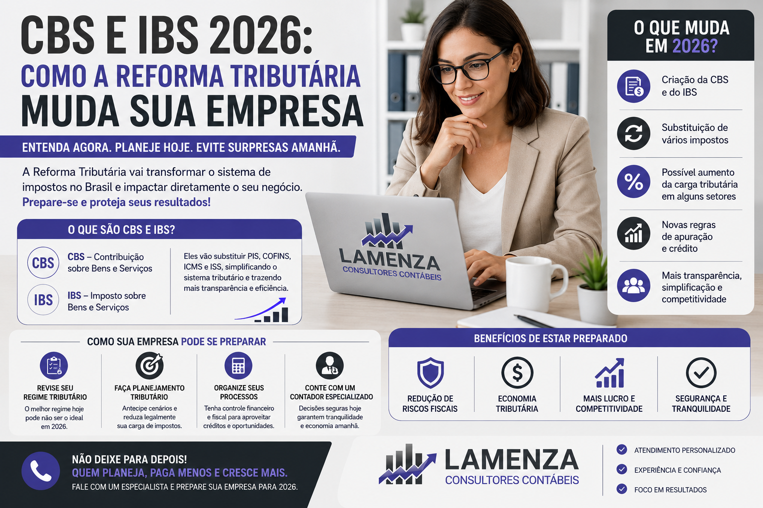 Cbs Ibs Reforma Tributaria 2026 - Lamenza Consultores Contábeis e Auditores LTDA