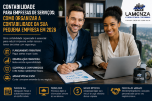 Organizar Contabilidade Pequena Empresa 2026 - Lamenza Consultores Contábeis e Auditores LTDA